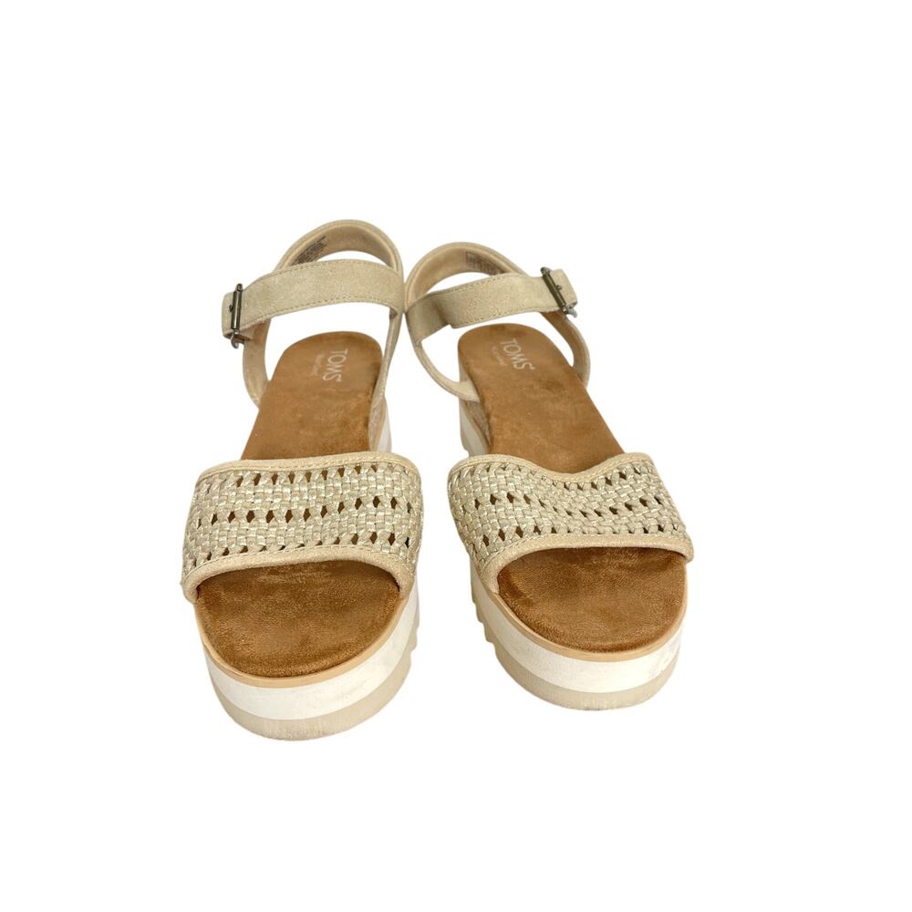 TOMS Diana Wedge Sandal 9.5